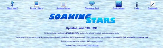 Soaking Stars in 1999